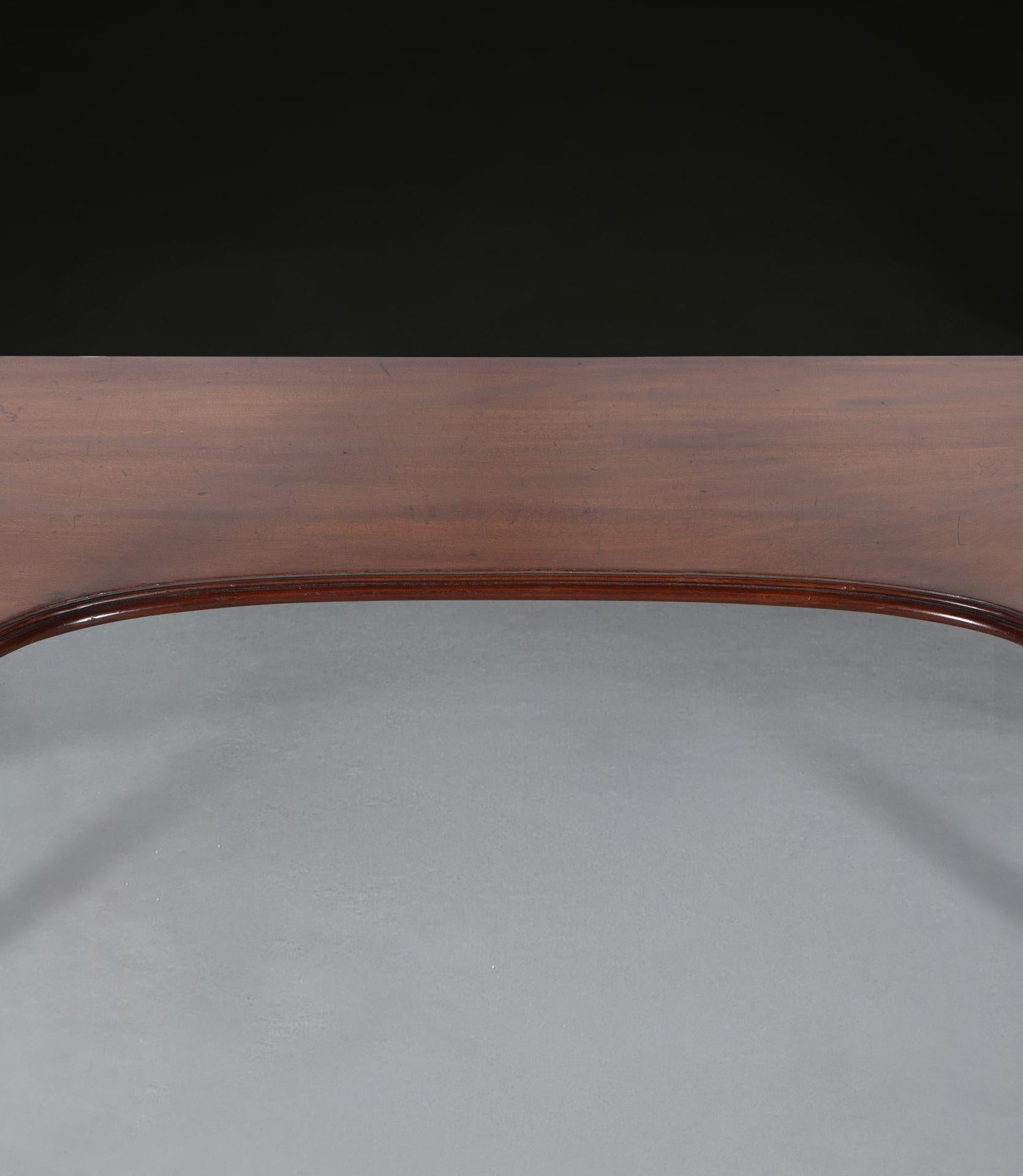 Regency Mahogany Serving Table For Sale 7