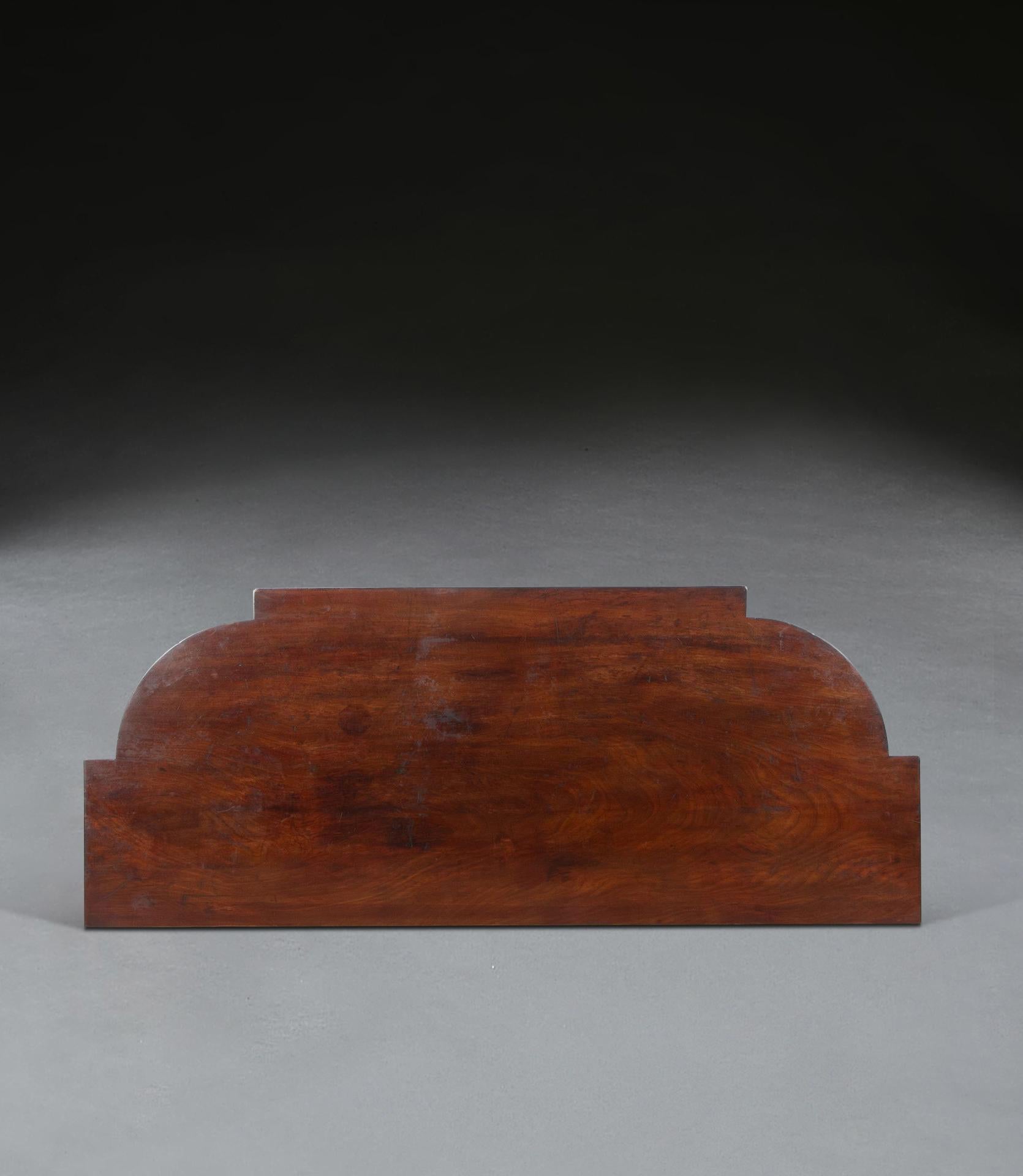 Regency Mahogany Serving Table For Sale 8