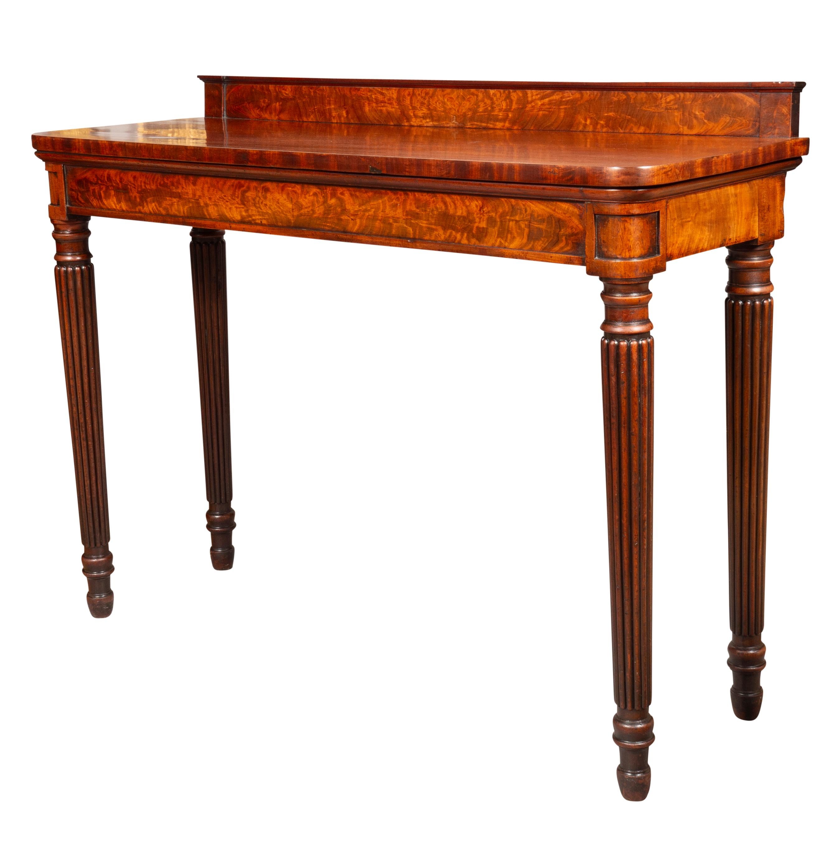 Regency Mahogany Serving Table 2