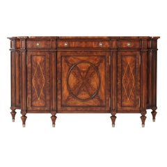 Regency Mahogany Side Cabinet