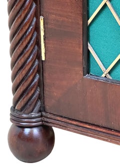 Regency Mahogany Side Cabinet