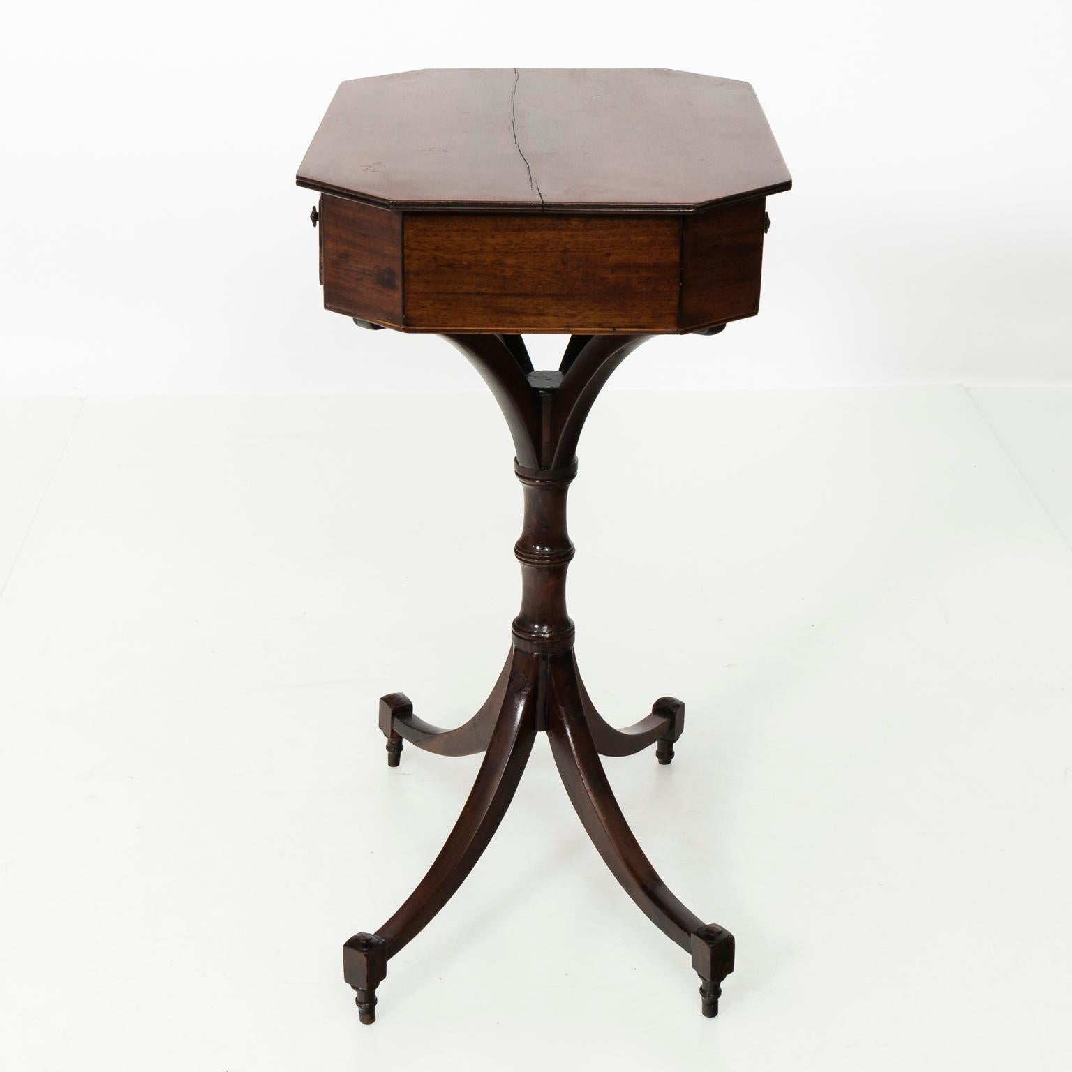 Regency Mahogany Side Table, circa 1820s 2