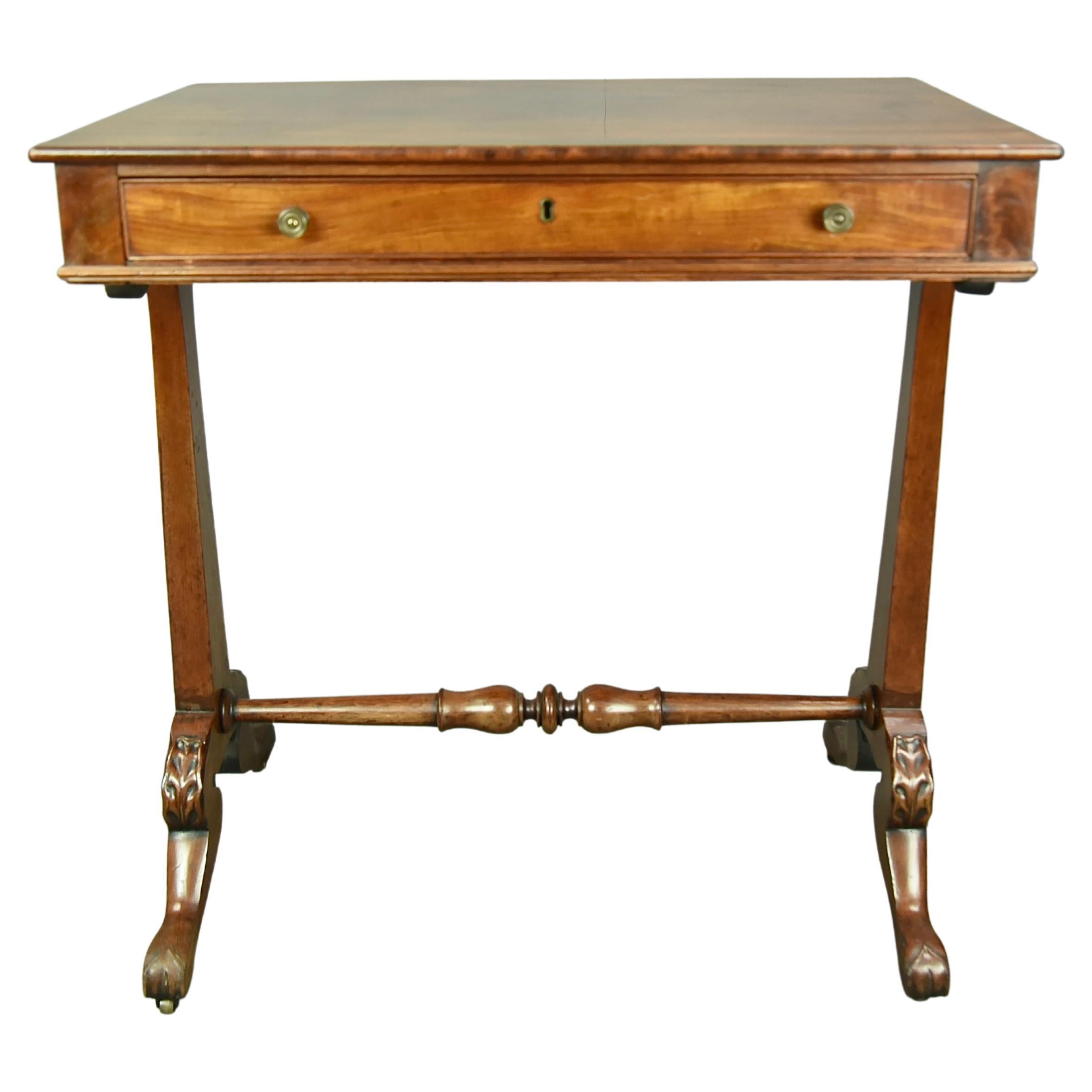 Regency Mahogany Side Table /Lamp Table