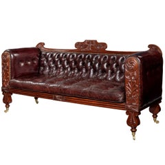 Antique Regency Mahogany Sofa