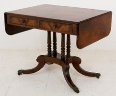 Regency Mahogany Sofa Side Table, circa 1800