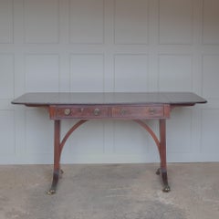 Regency Mahogany Sofa Table