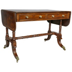 Regency Mahogany Sofa Table