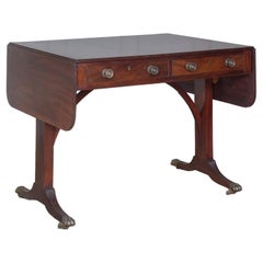 Used Regency Mahogany Sofa Table