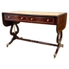 Regency Mahogany Sofa Table