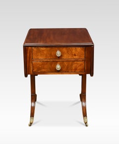 Regency Mahogany Sofa Table of Small Proportions