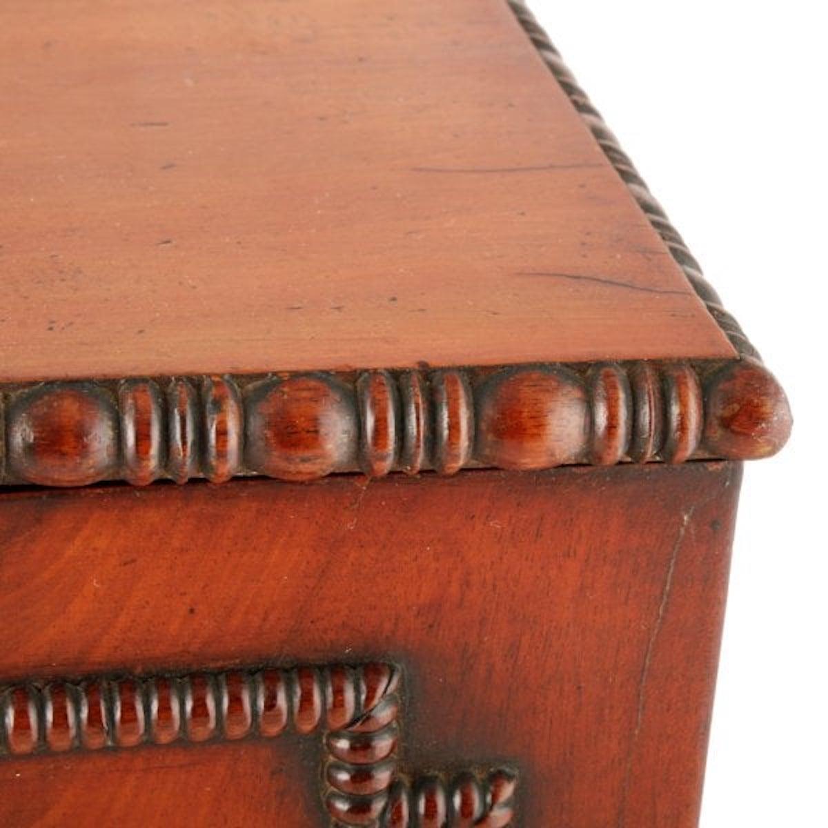Regency Mahogany Table Cabinet, 19th Century  For Sale 2