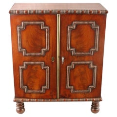 Antique Regency Mahogany Table Cabinet, 19th Century 