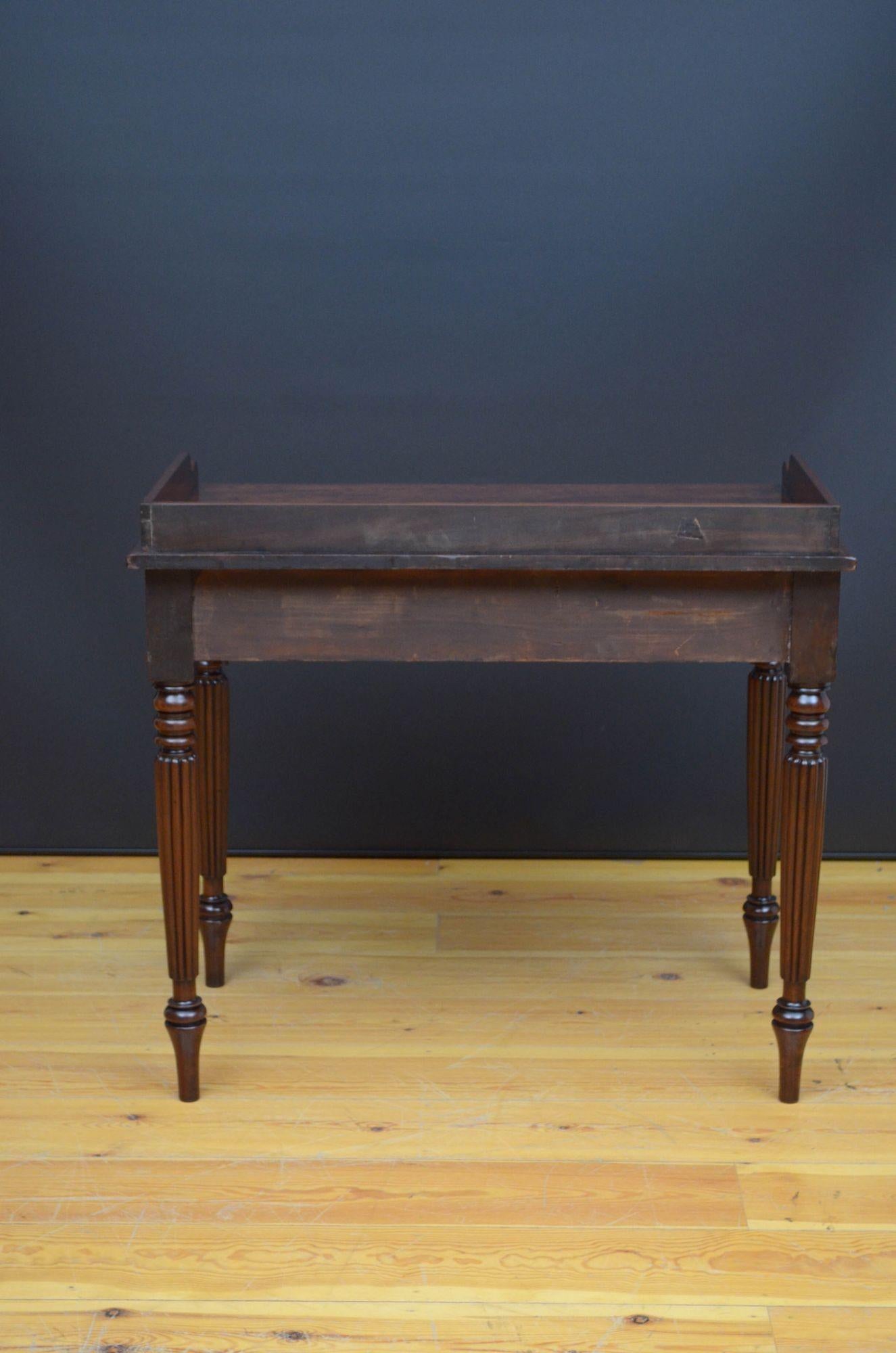 Regency Mahogany Table in the Manner of Gillows 12