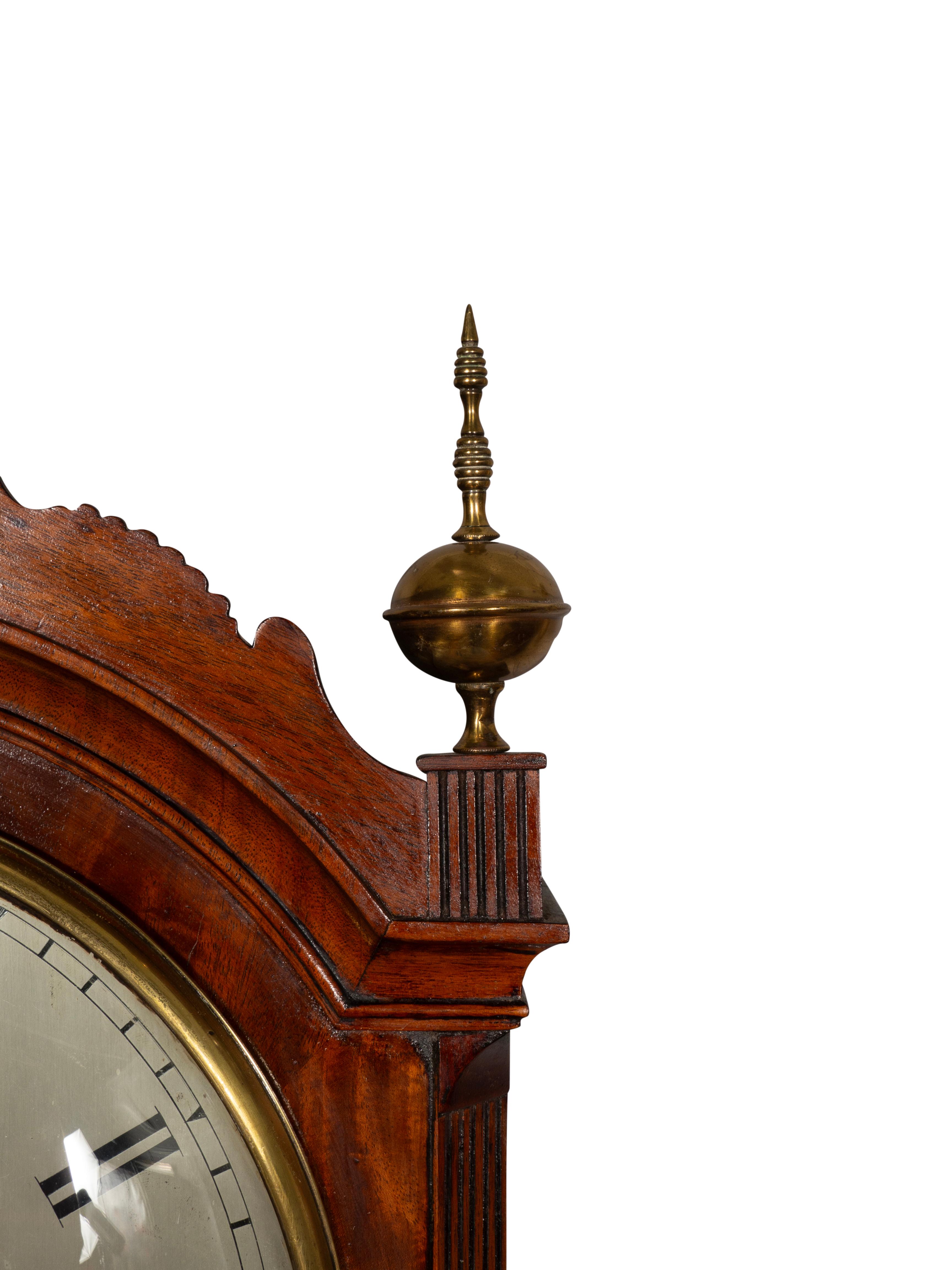 Reloj de caja alta de caoba de la Regencia Por W. Ashford, Londres en venta 5