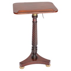 Regency Mahogany Telescopic Reading Table Stamped Wilkinson Ludgate Hill