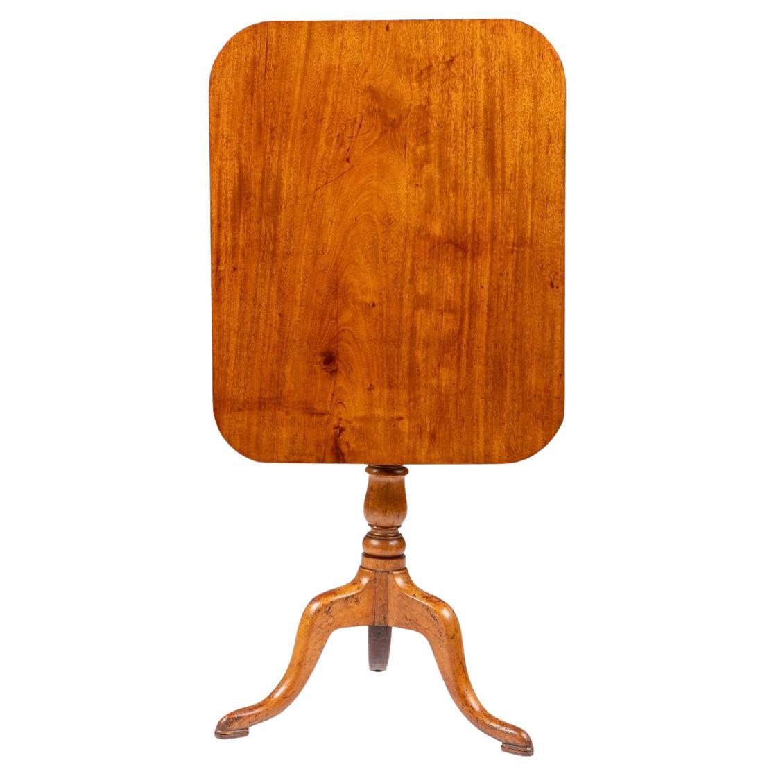 Regency Mahogany Tilt-top Table For Sale