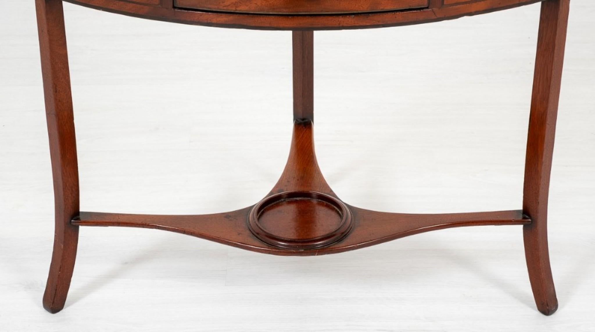 Regency Mahogany Washstand Corner Table 3