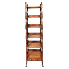 Regency Mahogany Whatnot