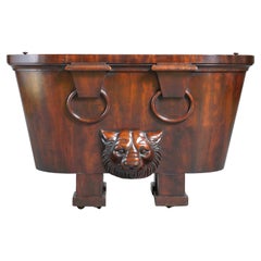 Antique Regency Mahogany Wine-Cooler after a design by Thomas Hope
