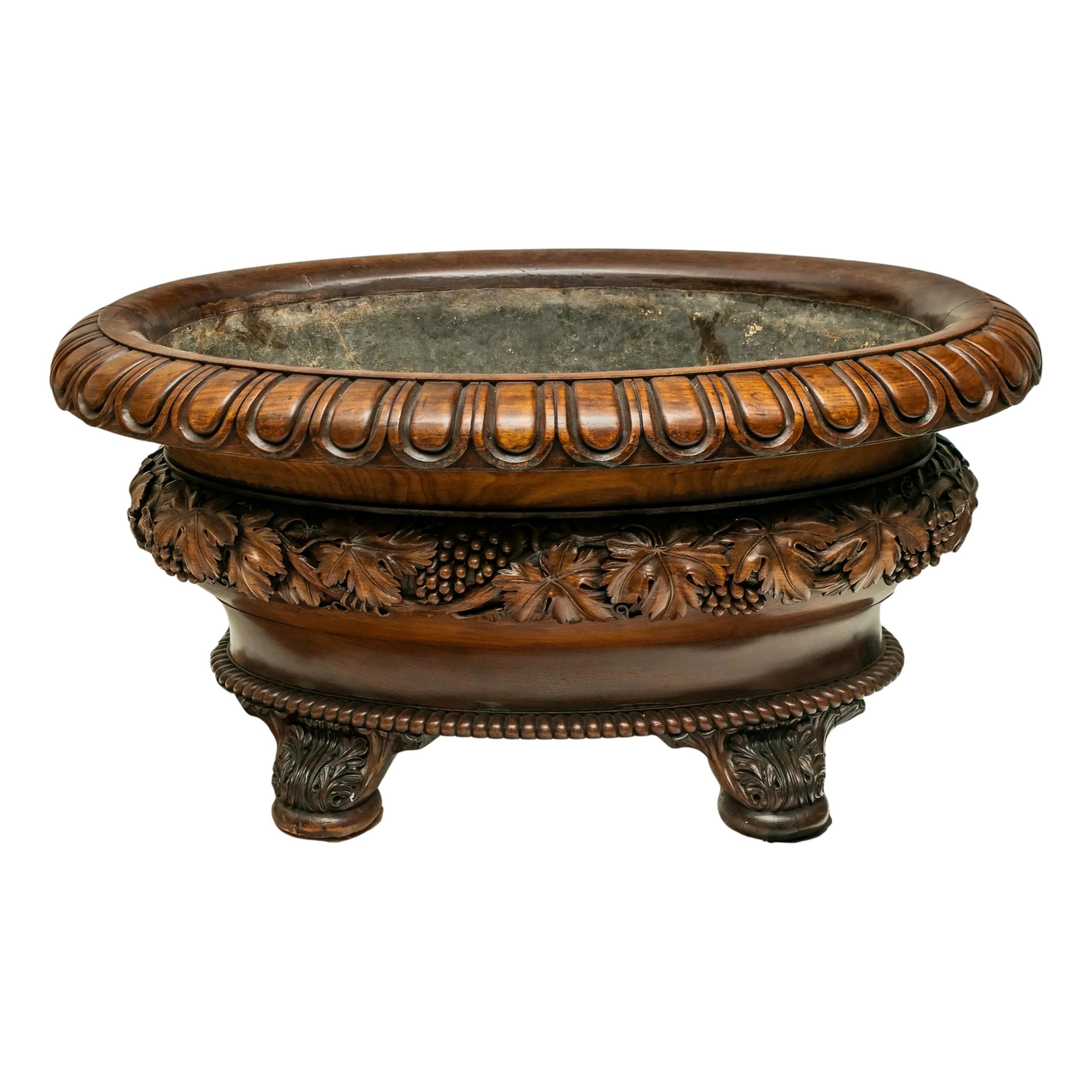 Regency Mahogany Wine Cooler Attributed to Gillows