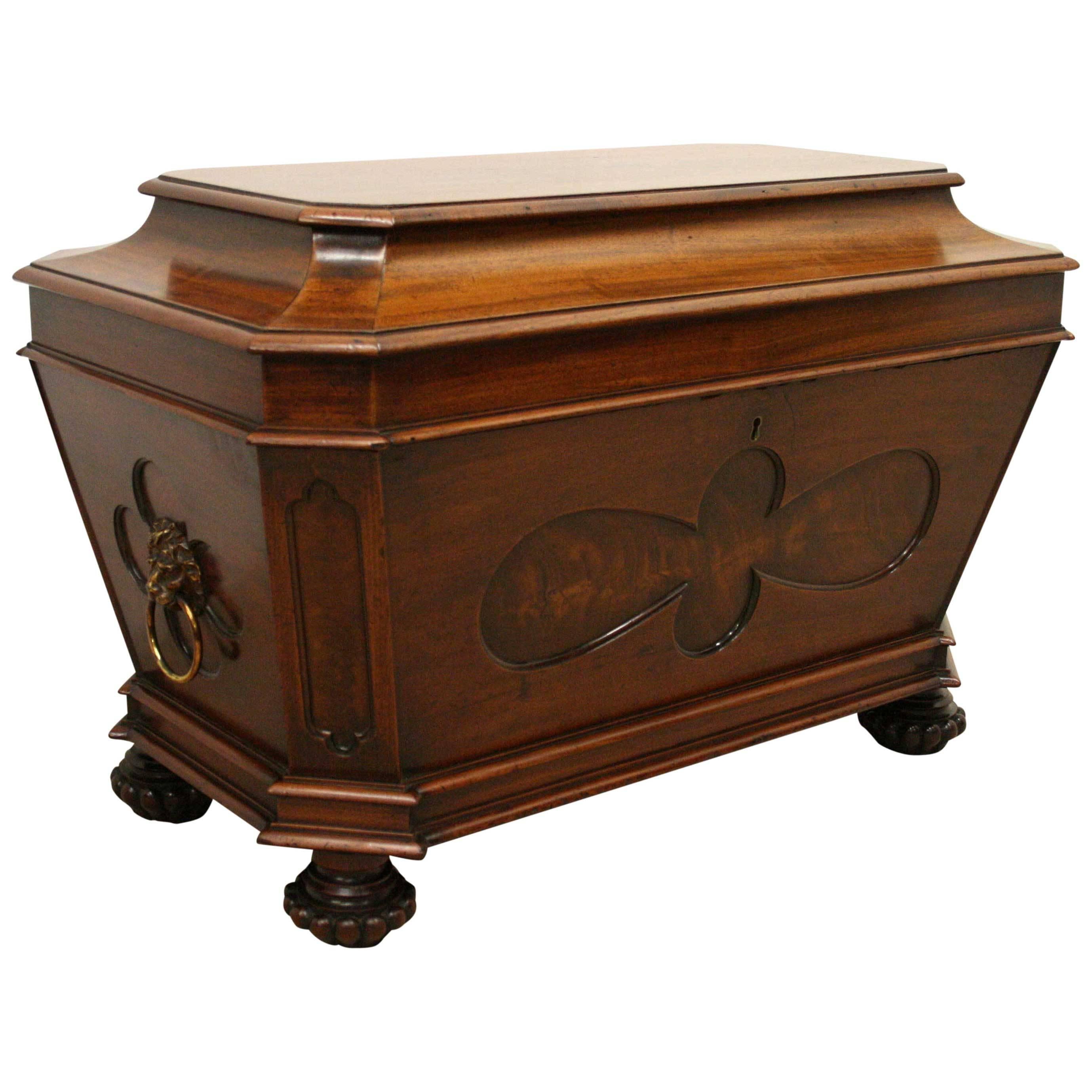 Regency Mahogany Wine Cooler, circa 1810 For Sale