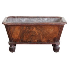 Antique Regency Mahogany Wine Cooler
