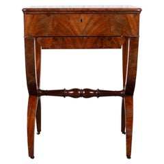 Regency Mahogany Work / Sewing Table