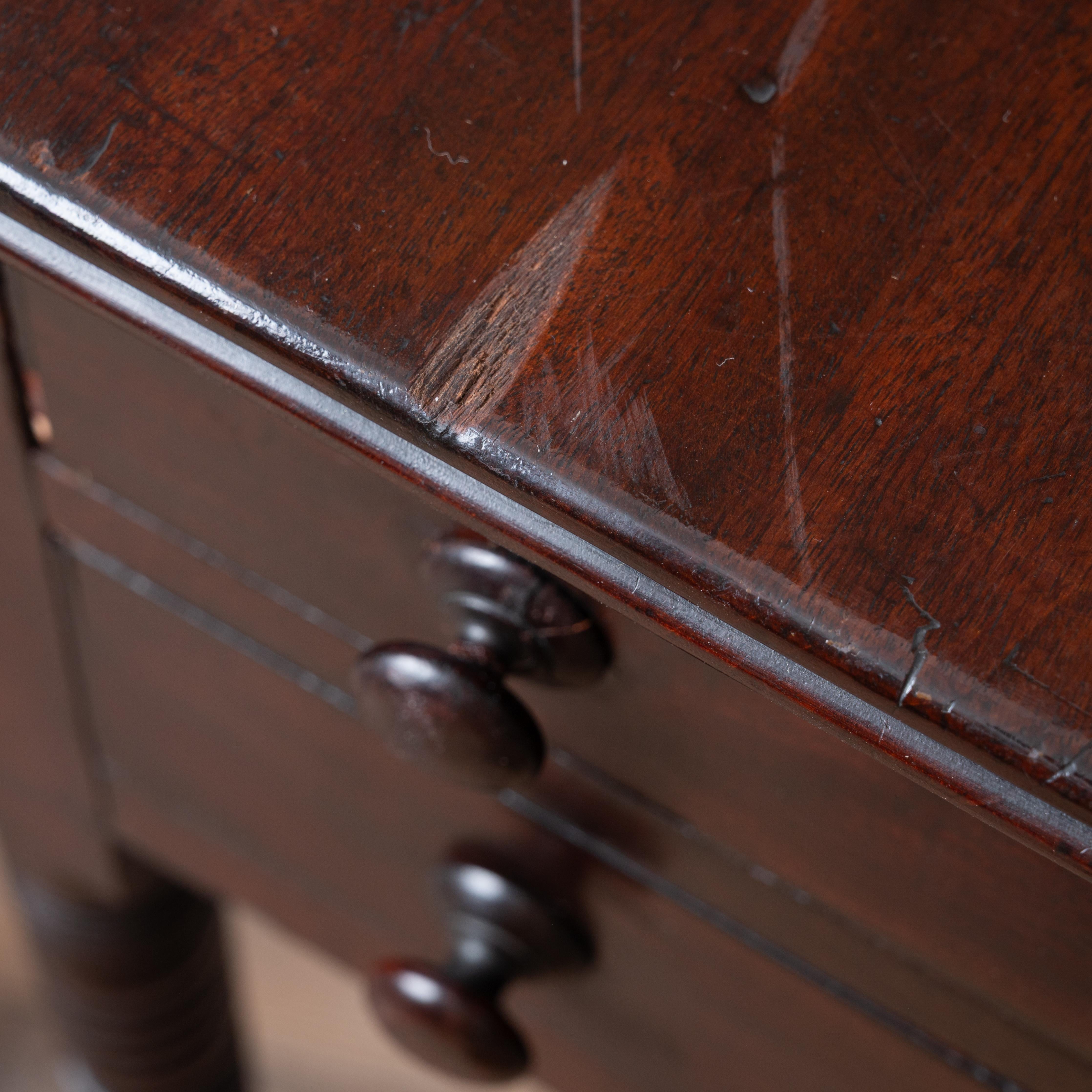 Regency Mahogany Work Table, c.1820 For Sale 9