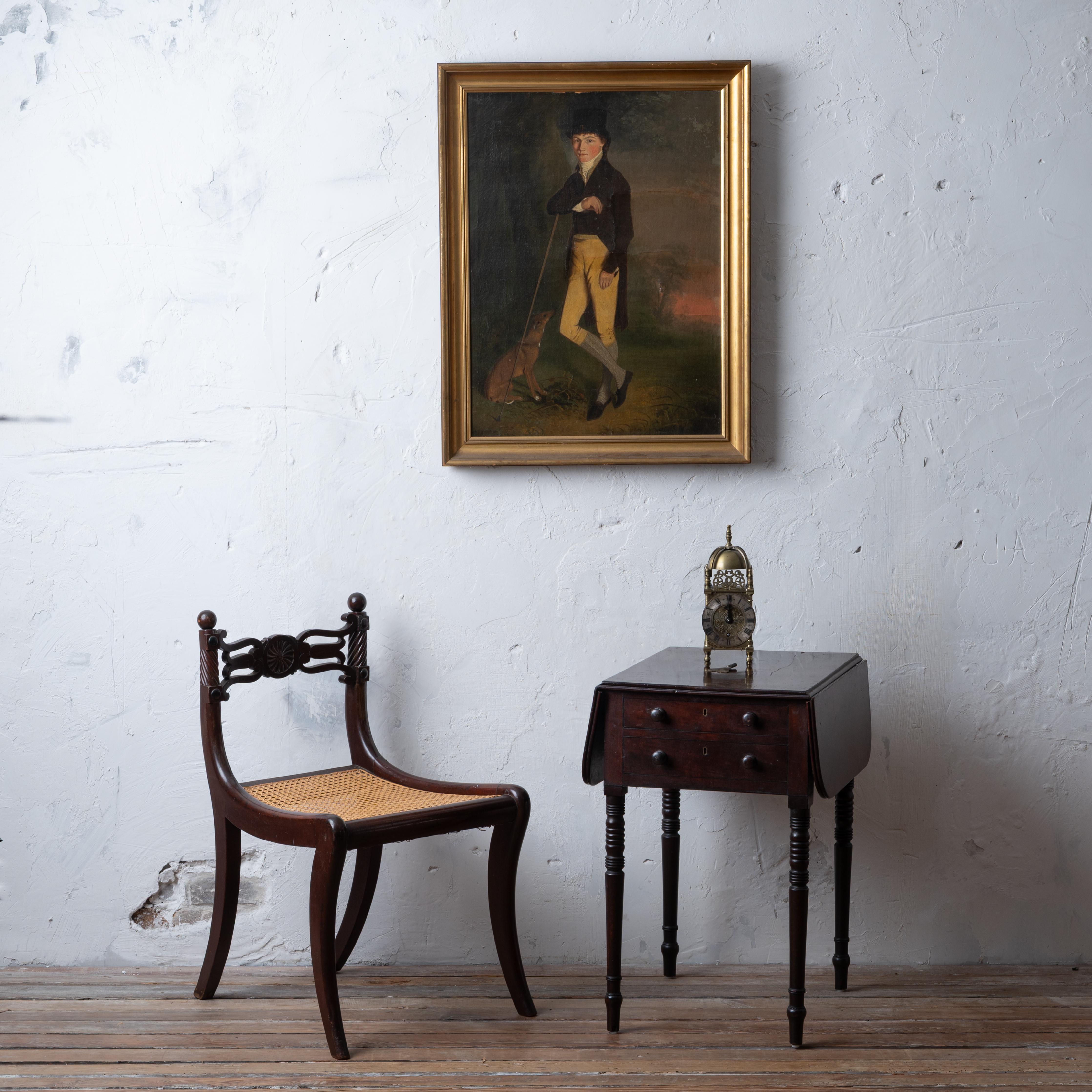 Unknown Regency Mahogany Work Table, c.1820 For Sale