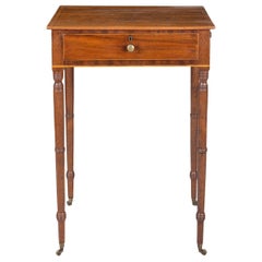 Regency Mahogany Work Table, circa 1810