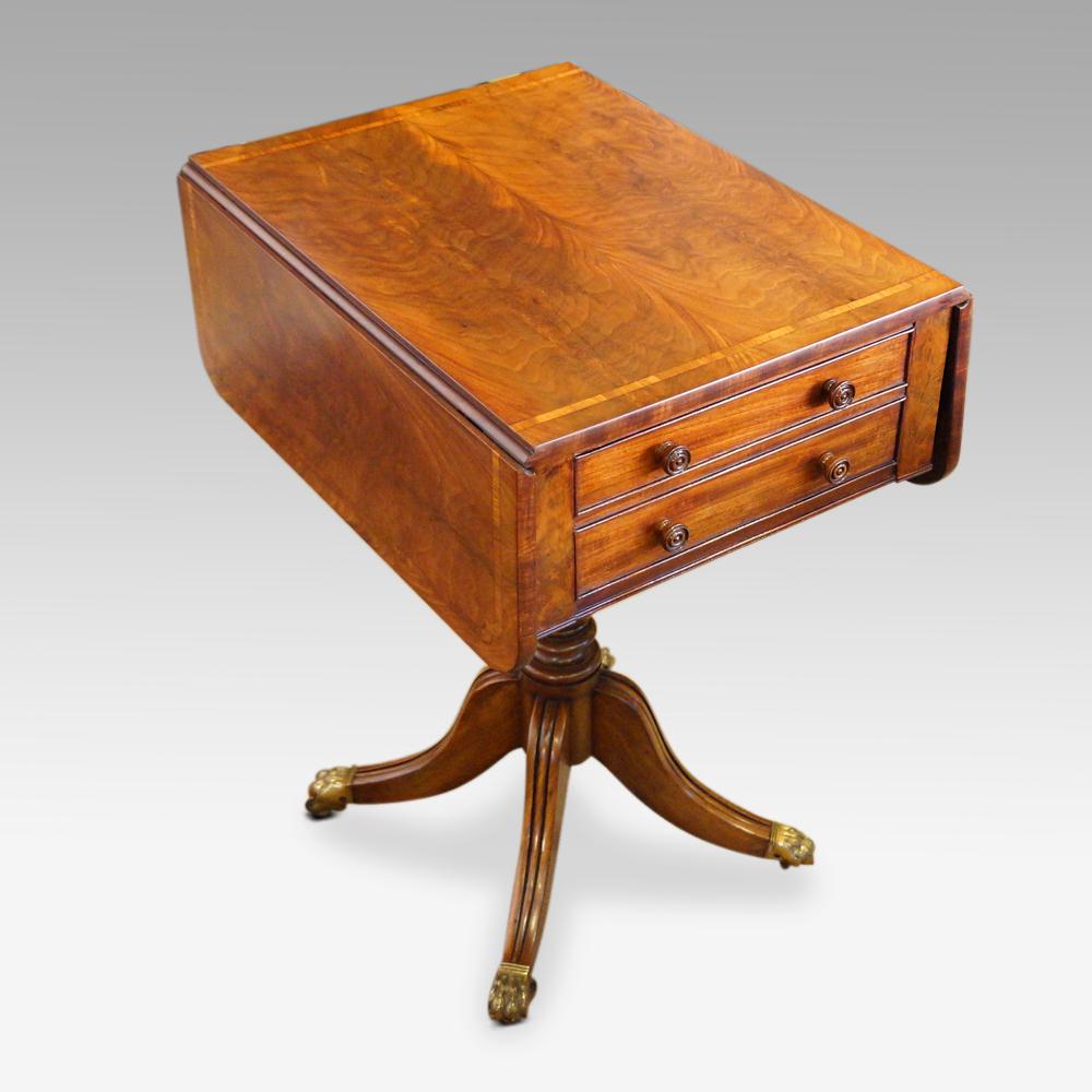 Regency Mahogany Work Table 5