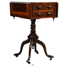 Regency Mahogany Work Table