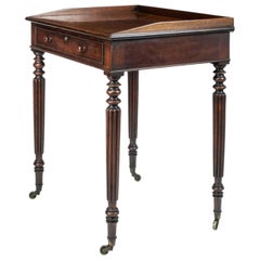 Regency Mahogany Writing Table Attributed to Gillows