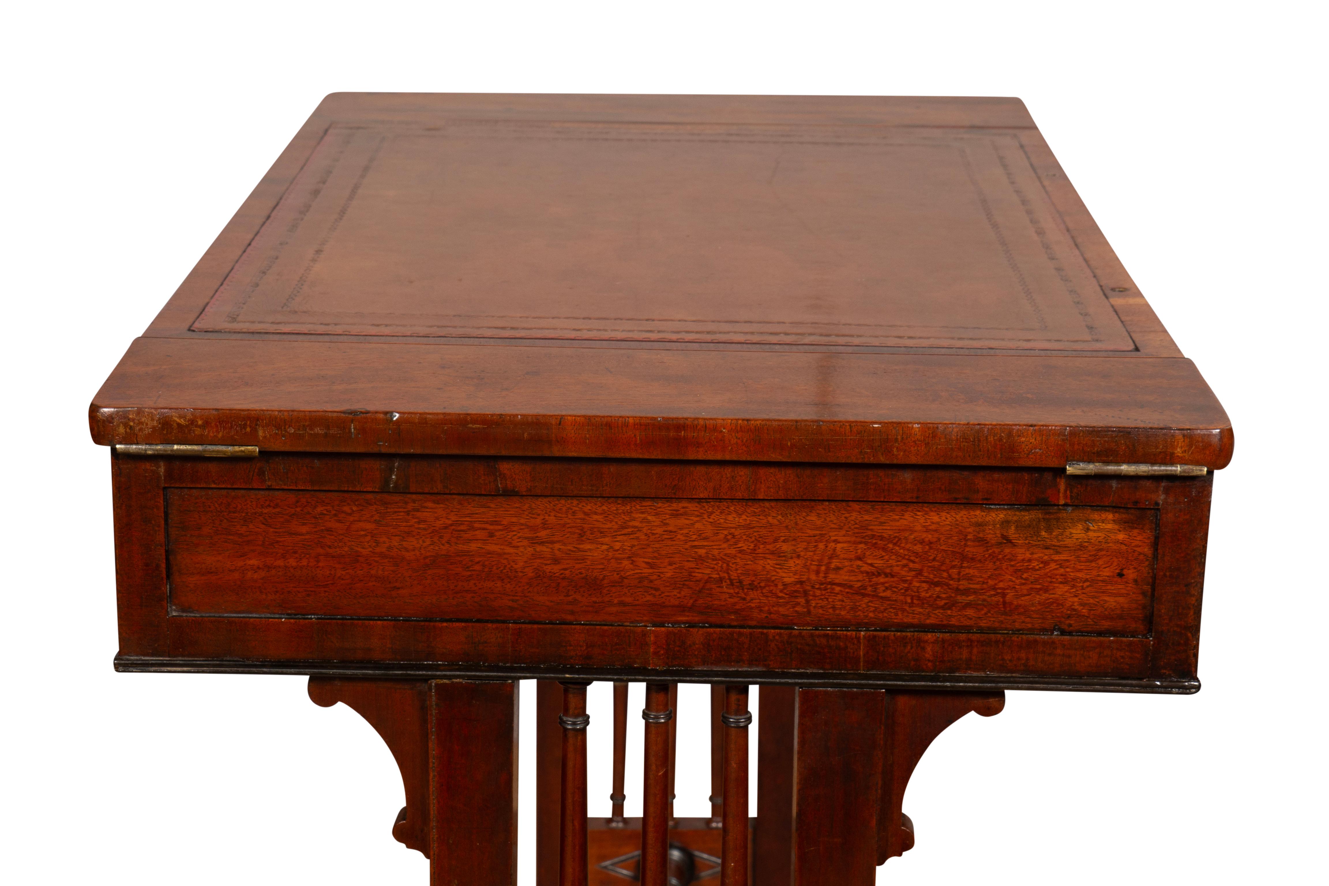 Regency Mahogany Writing Table By Gillows Of Lancaster For Sale 7