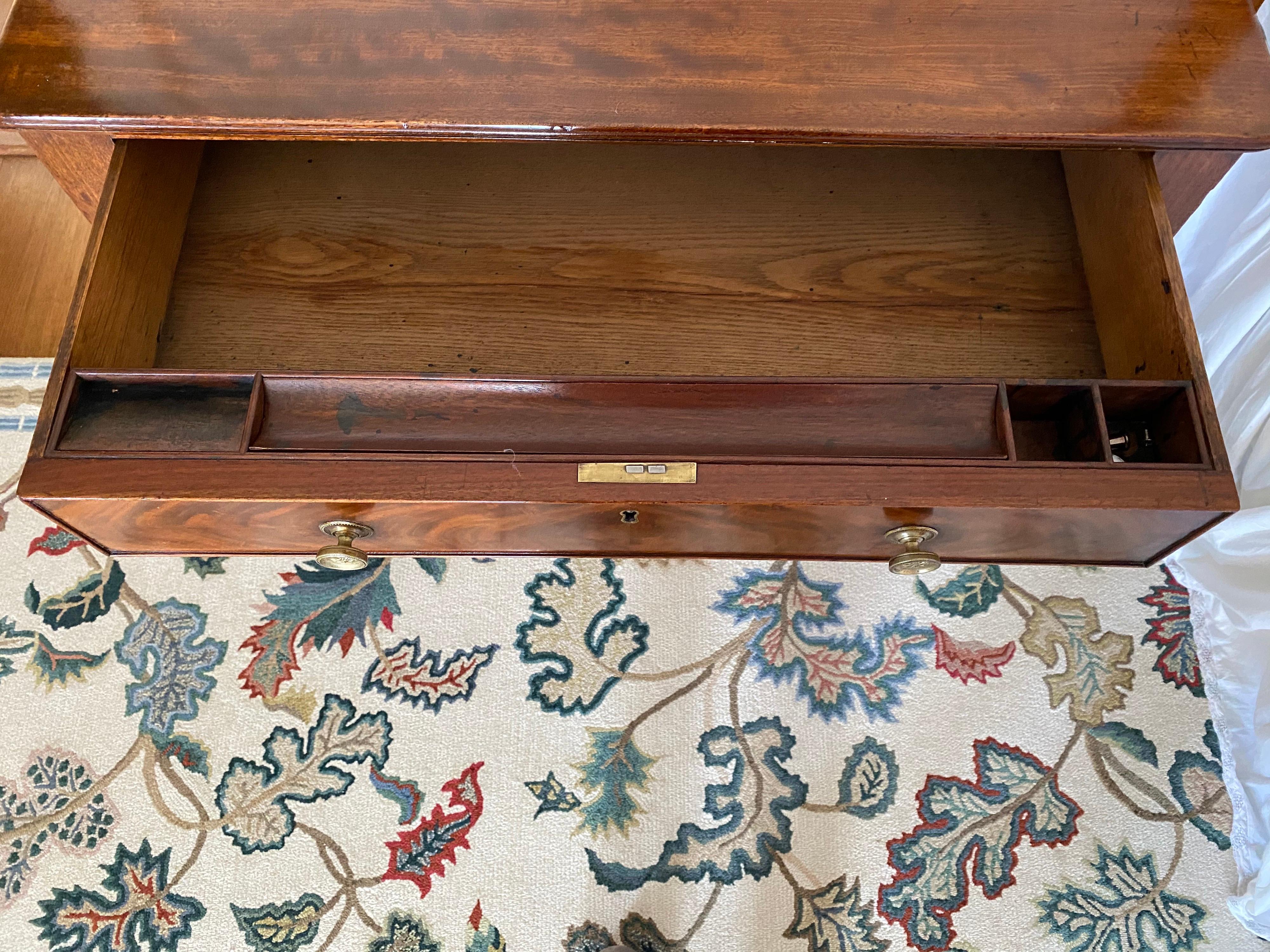 Regency Mahogany Writing Table, circa 1810 3