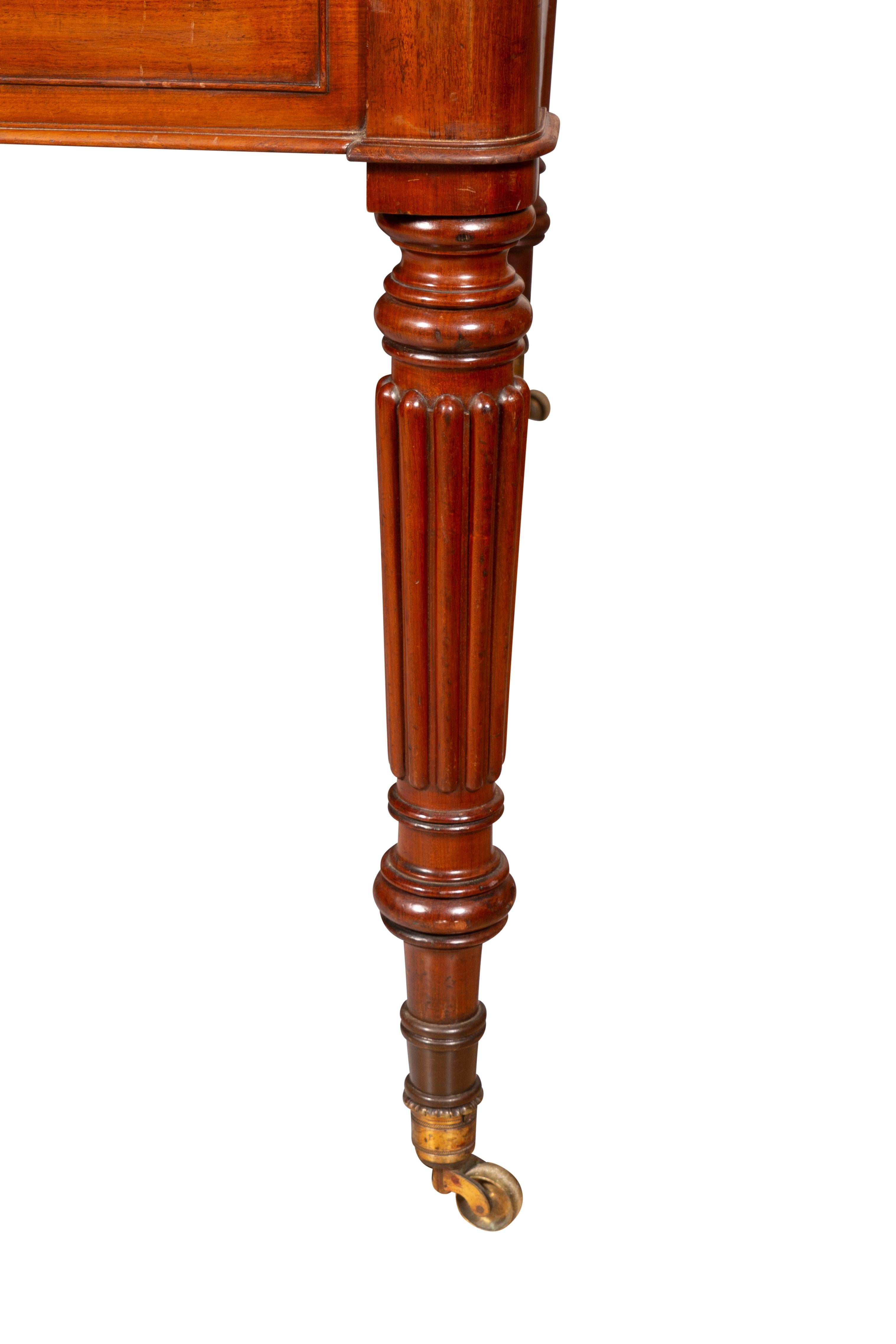 Regency Mahogany Writing Table 8