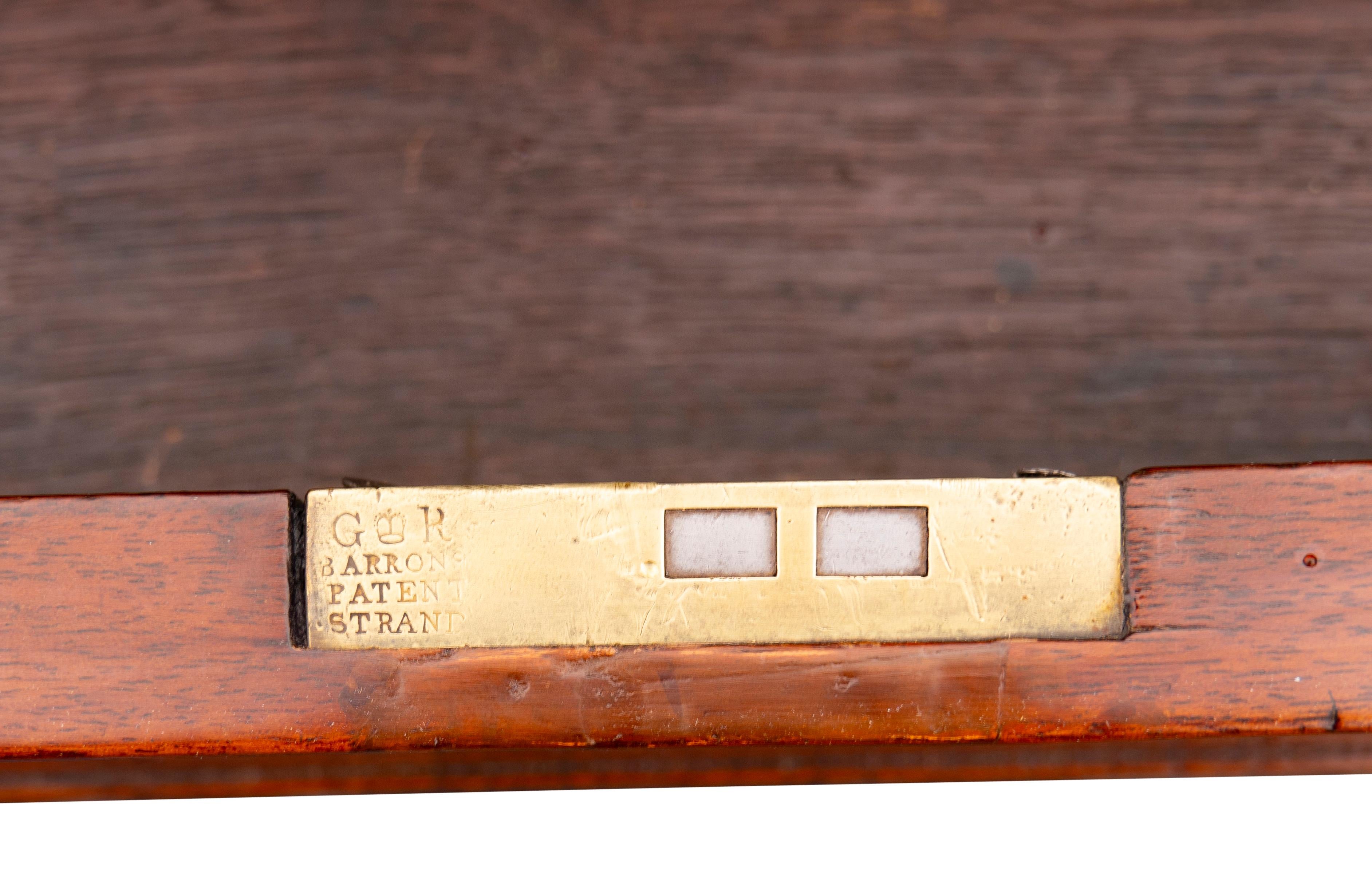 Regency Mahogany Writing Table For Sale 7