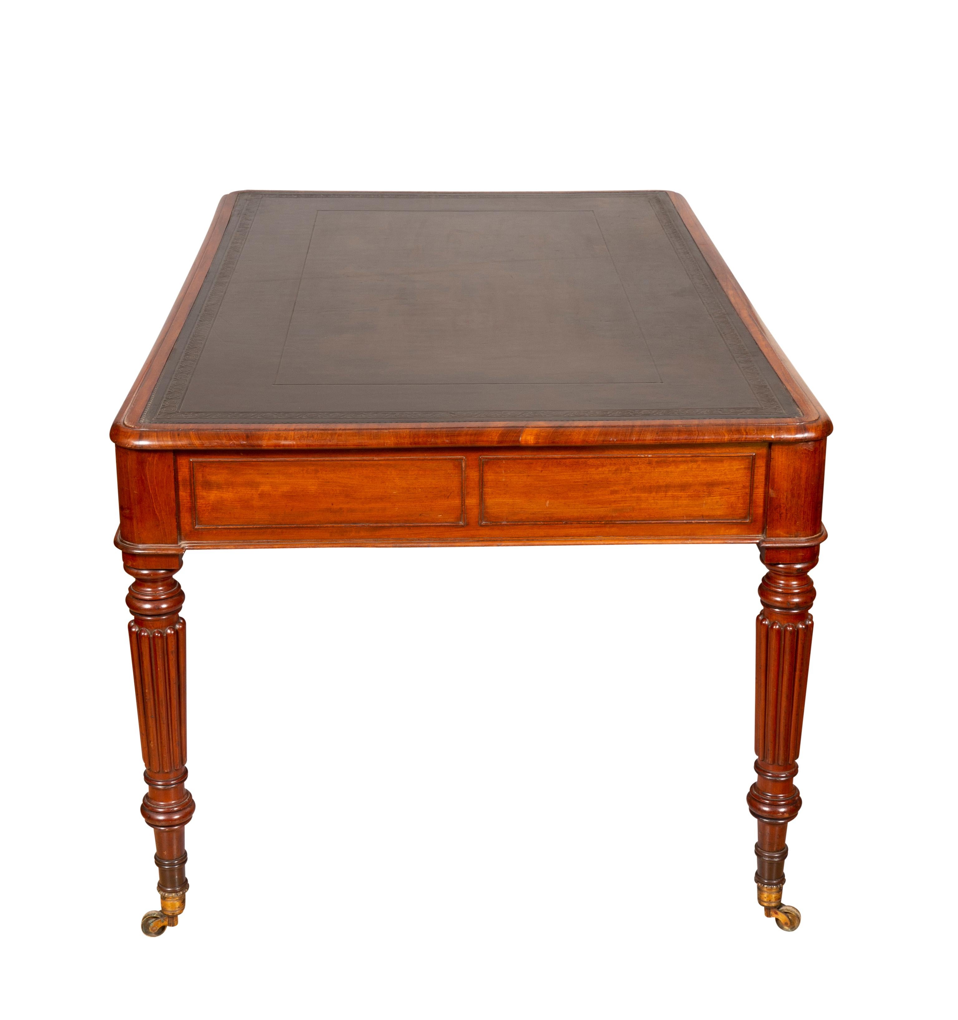 Early 19th Century Regency Mahogany Writing Table