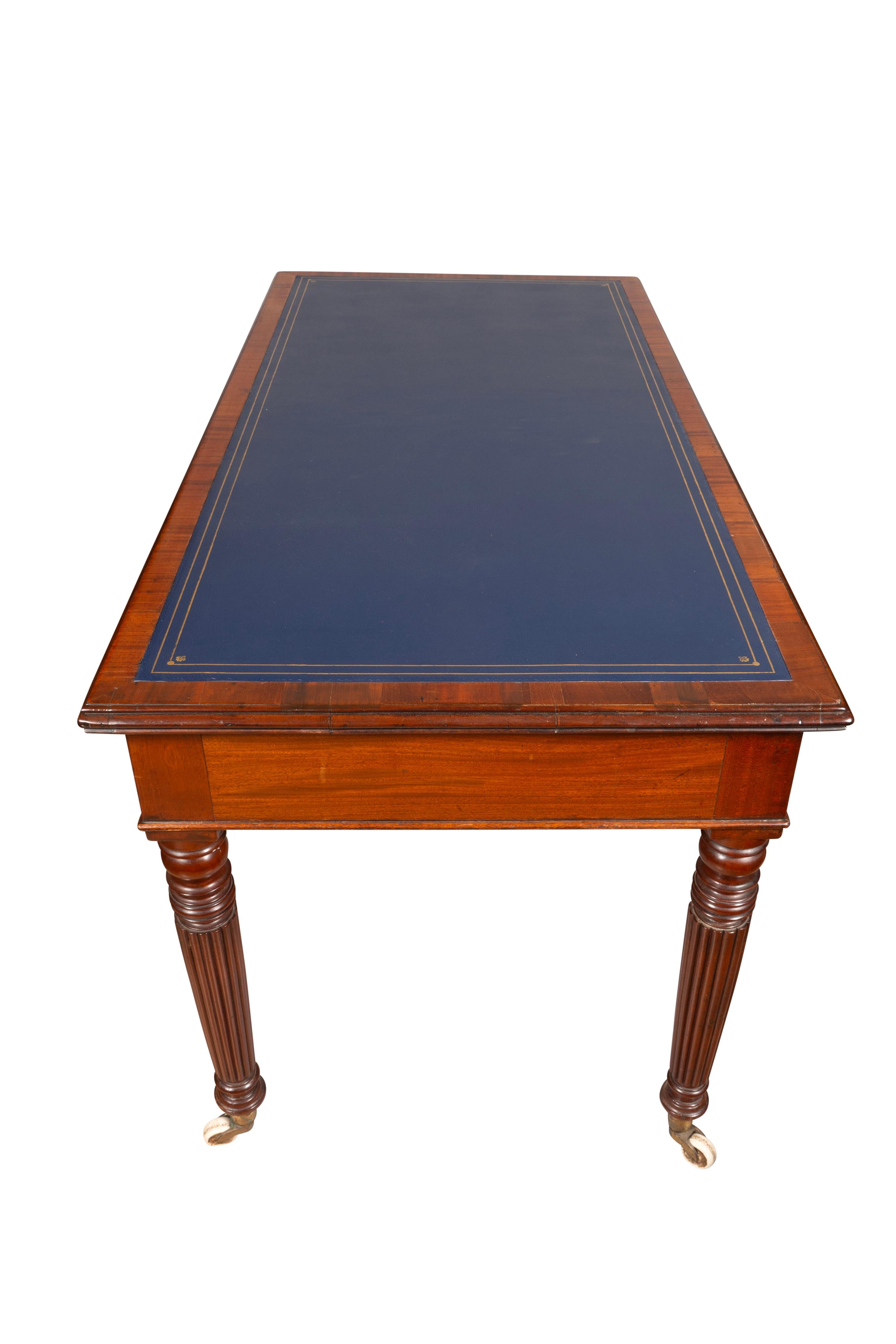 Early 19th Century Regency Mahogany Writing Table For Sale