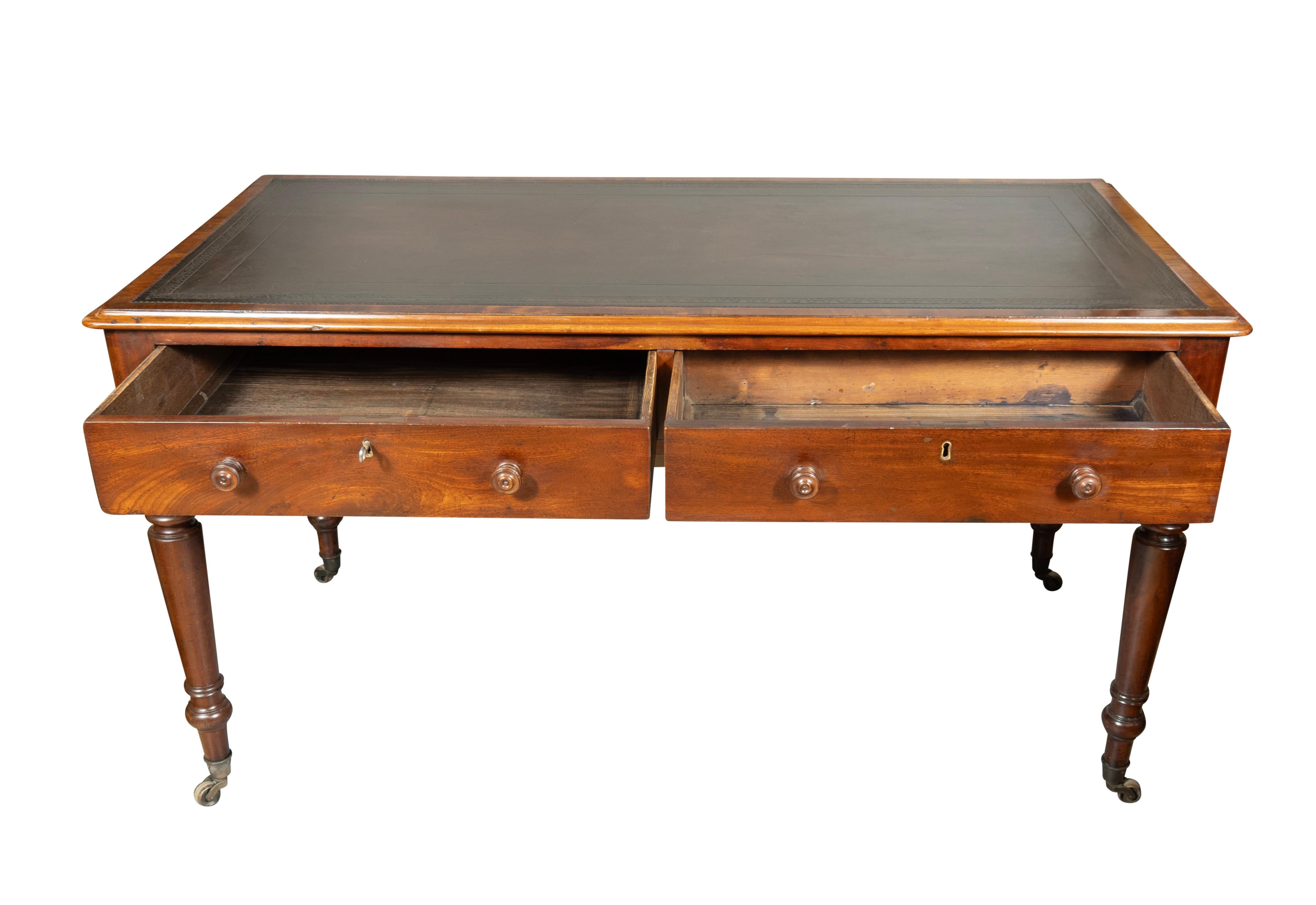 Table à écrire Regency en acajou 1