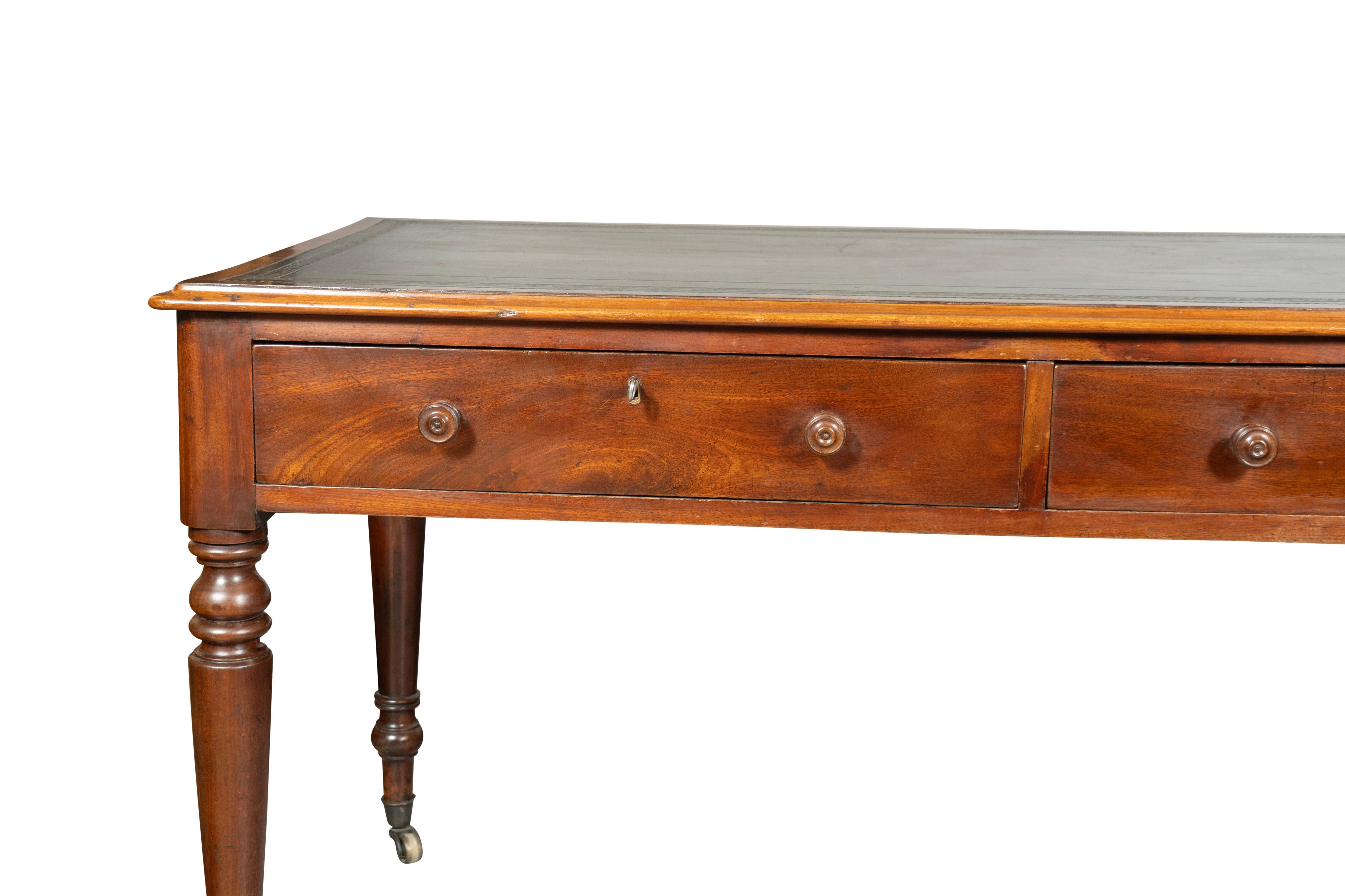 Table à écrire Regency en acajou 2