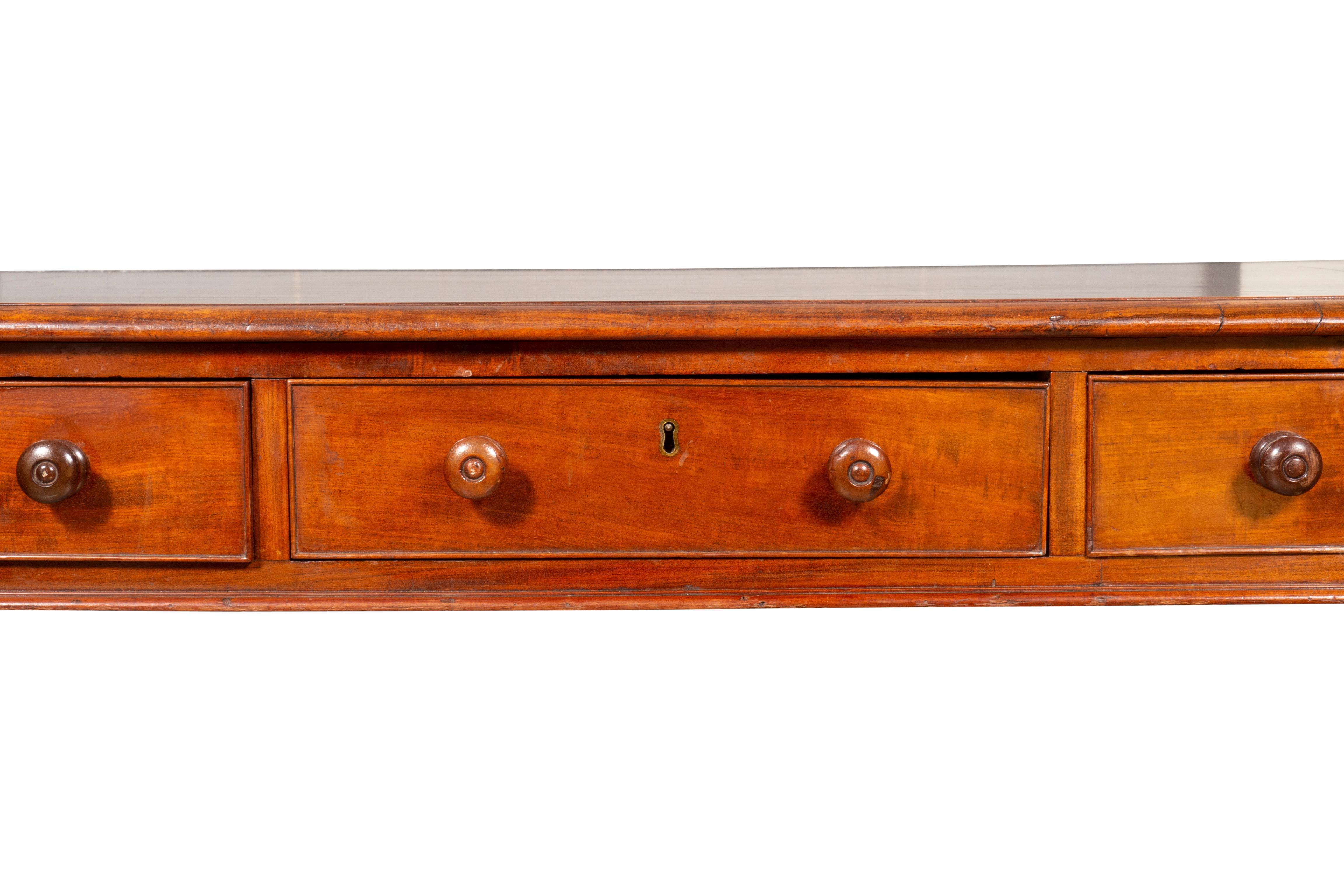 Regency Mahogany Writing Table 4