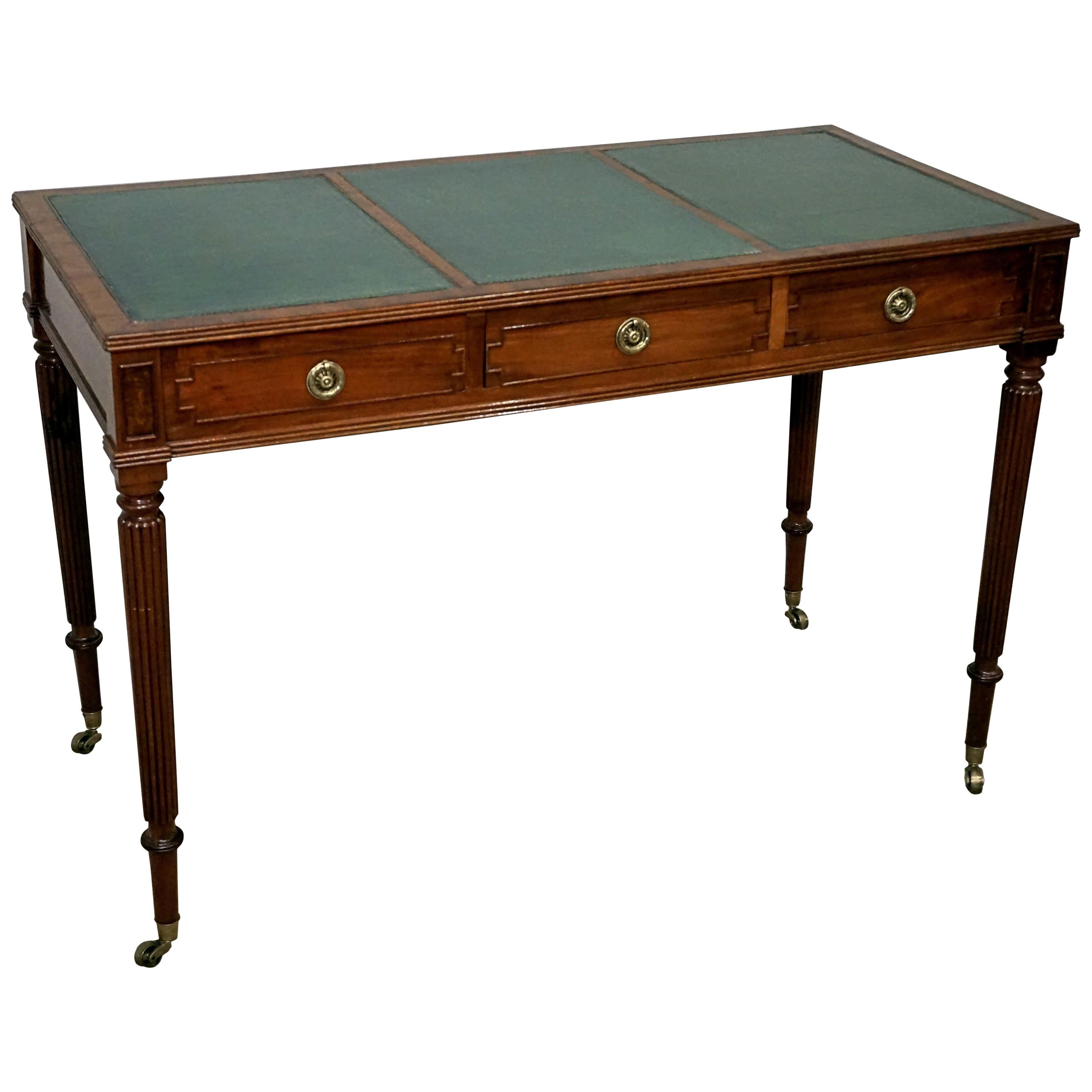 Regency Mahogany Writing Table