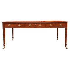 Mesa de escritorio de caoba Regency