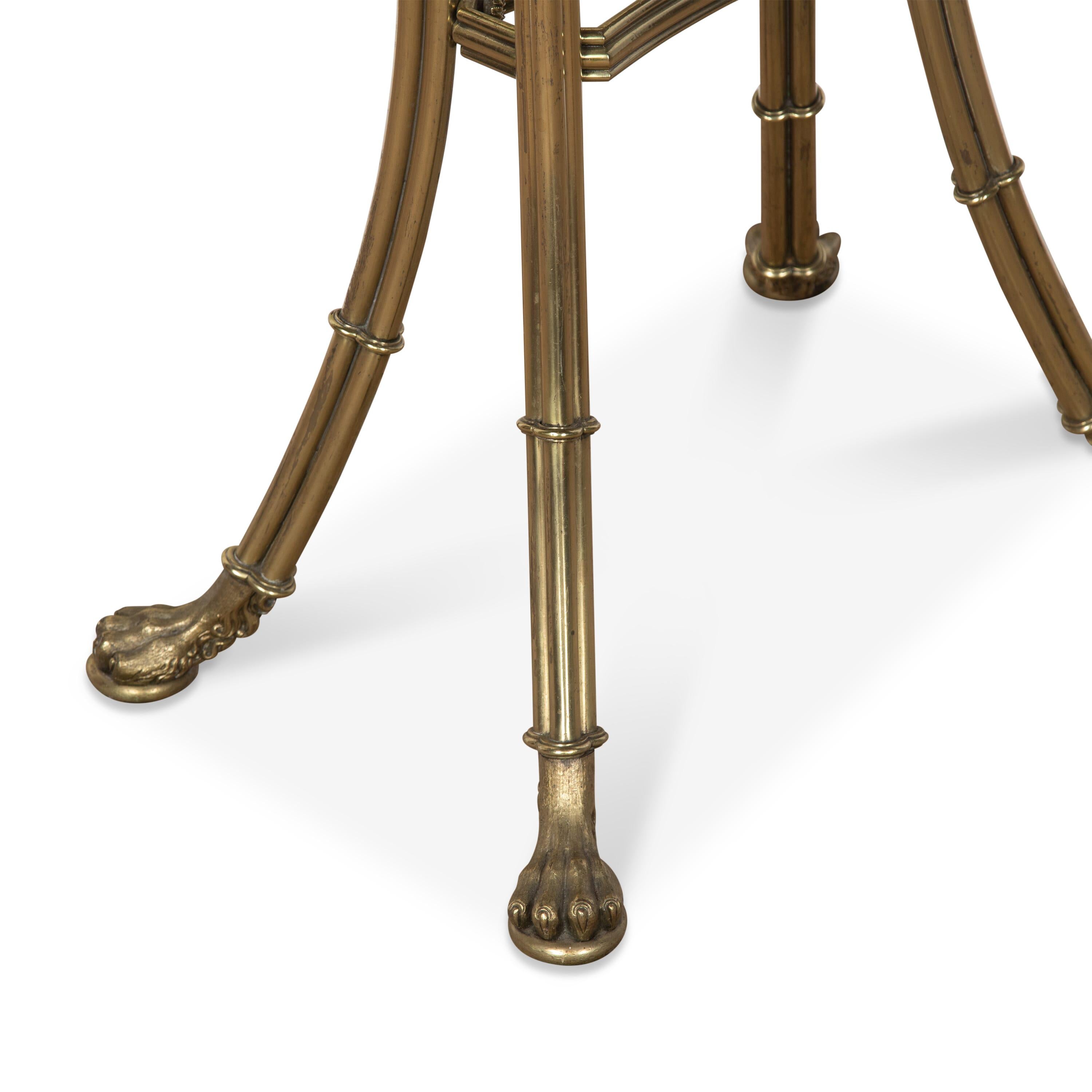 Regency Marble and Gilt Brass Chess Table For Sale 2