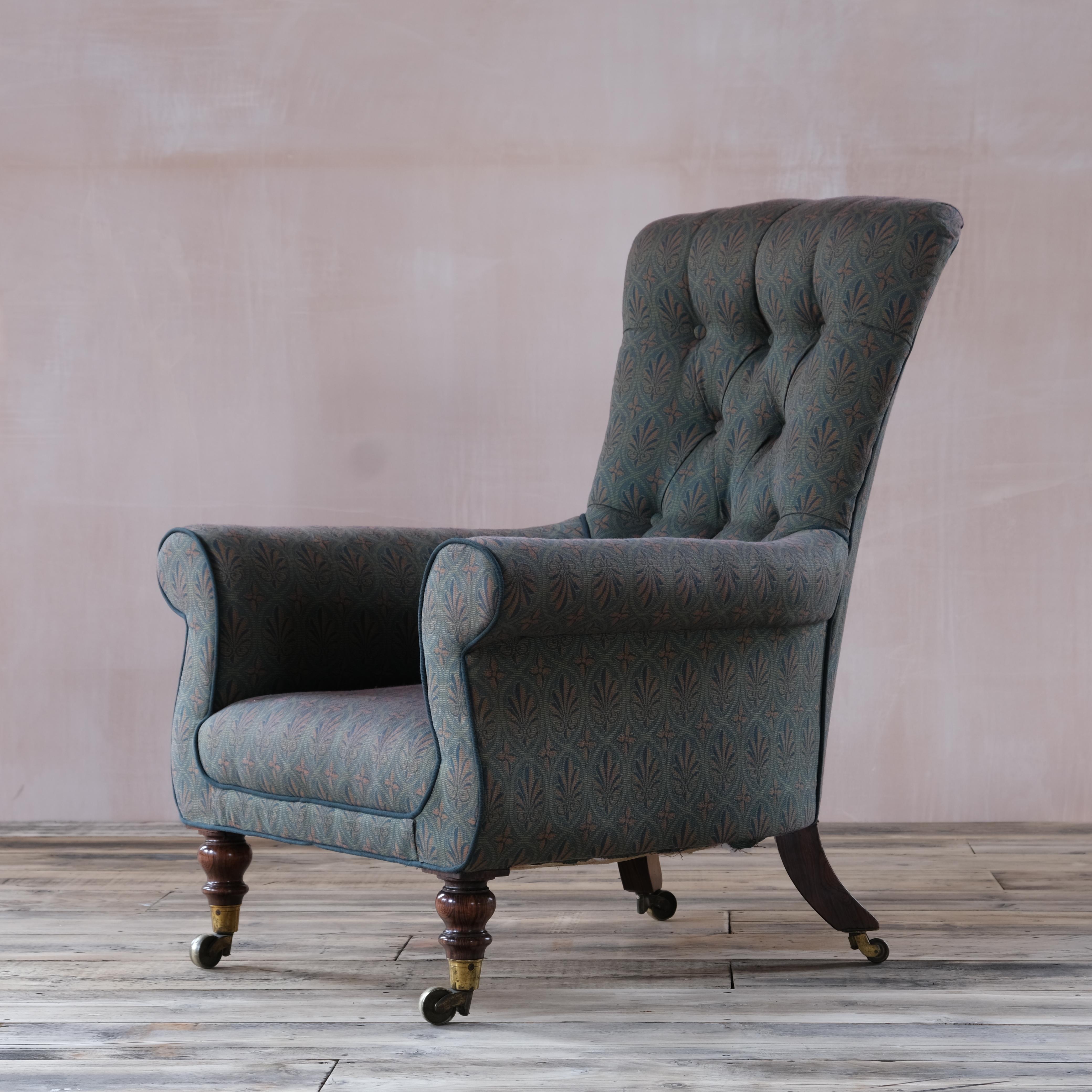 Regency Miles & Edwards Armchair, circa 1835 3