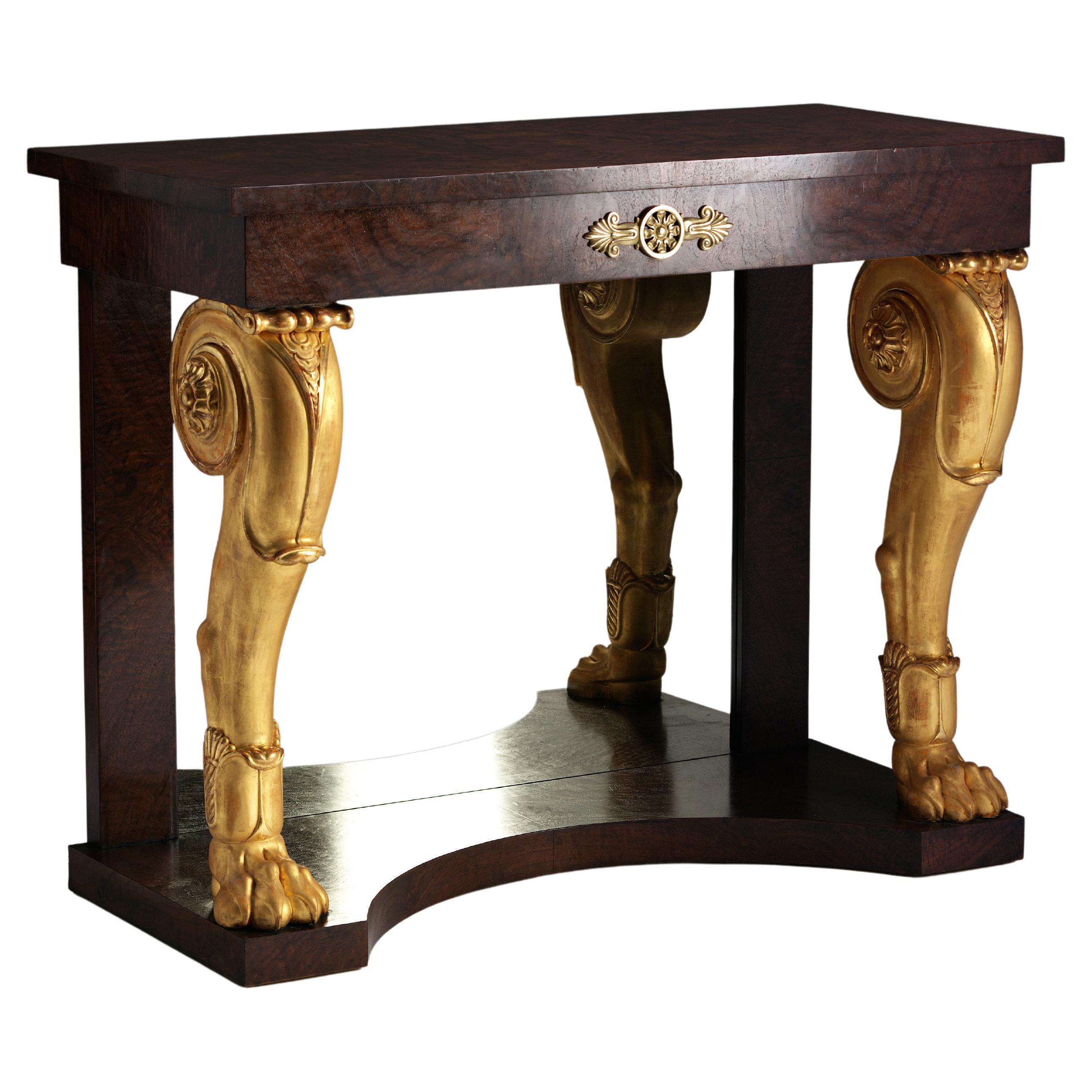 Regency Monopodia Console For Sale