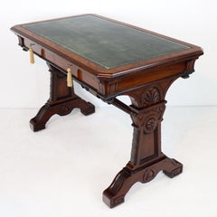 Regency Neoclassical Mahogany Library Table in the manner of Richard Bridgen