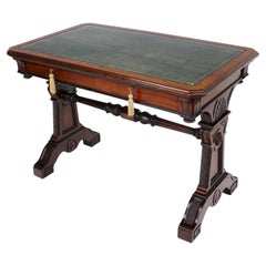 Regency Neoclassical Mahogany Library Table in the manner of Richard Bridgen