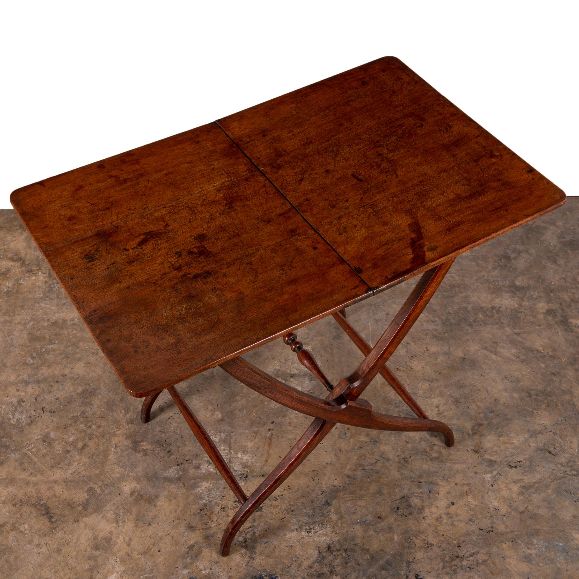 Regency Oak Coaching Table For Sale 2